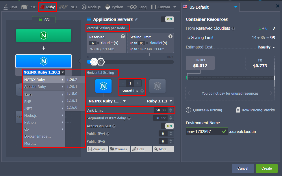 ruby realcloud.in