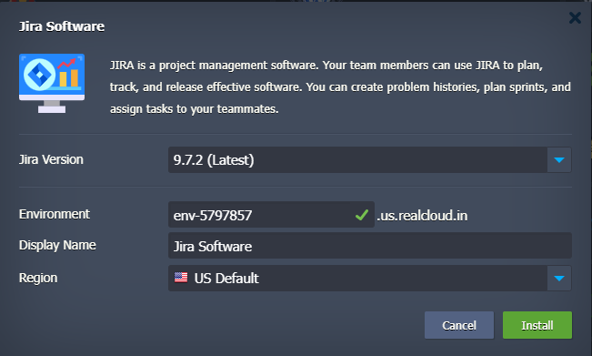 Jira project management setup 1 click