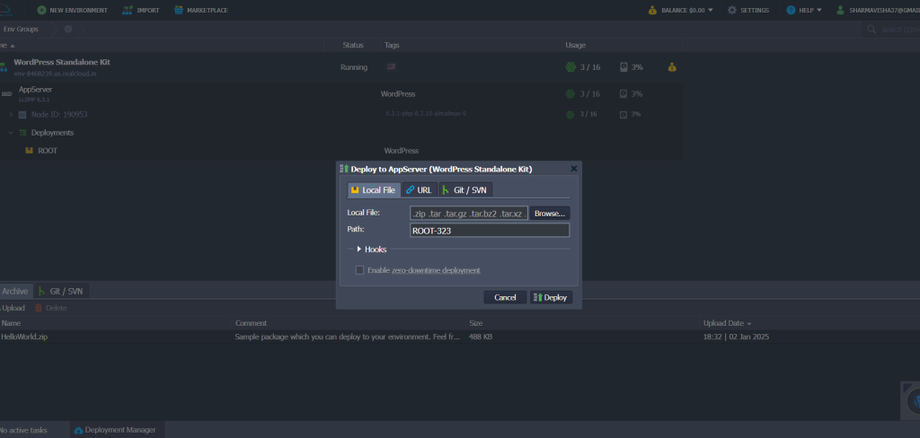 Migrate WordPress Site to Cloud Hosting: Deployment Manager
